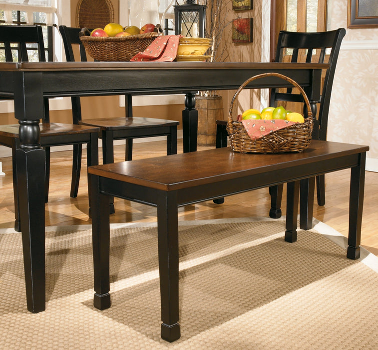 Owingsville Large Dining Room Bench Huntsville Furniture Outlet