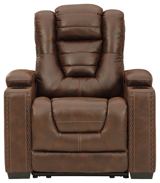 Owner's Box PWR Recliner/ADJ Headrest Huntsville Furniture Outlet