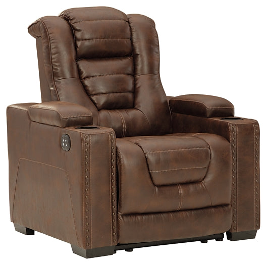 Owner's Box PWR Recliner/ADJ Headrest Huntsville Furniture Outlet