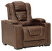 Owner's Box PWR Recliner/ADJ Headrest Huntsville Furniture Outlet