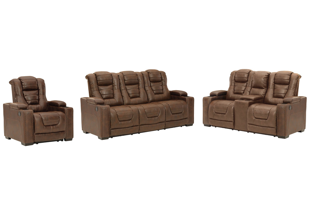 Owner's Box Sofa, Loveseat and Recliner Huntsville Furniture Outlet