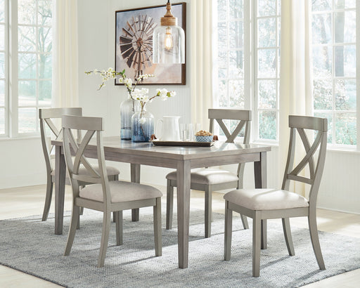 Parellen Dining Table and 4 Chairs Huntsville Furniture Outlet