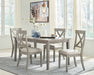 Parellen Dining Table and 4 Chairs Huntsville Furniture Outlet