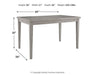 Parellen Rectangular Dining Room Table Huntsville Furniture Outlet