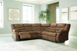 Partymate 2-Piece Reclining Sectional Huntsville Furniture Outlet