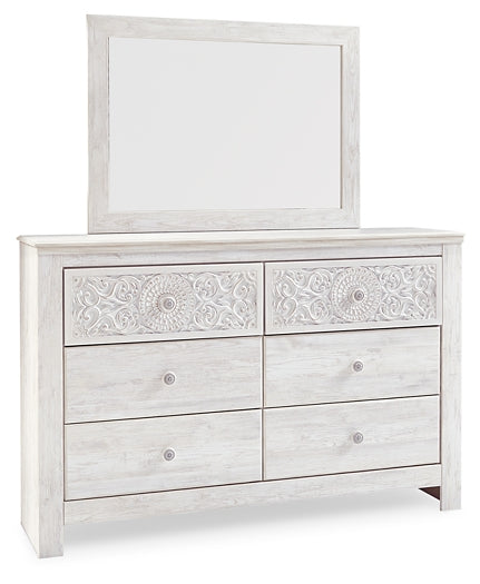 Paxberry Dresser and Mirror Huntsville Furniture Outlet