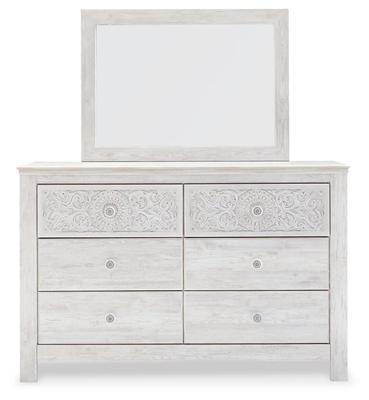 Paxberry Dresser and Mirror Huntsville Furniture Outlet