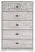 Paxberry Five Drawer Chest Huntsville Furniture Outlet