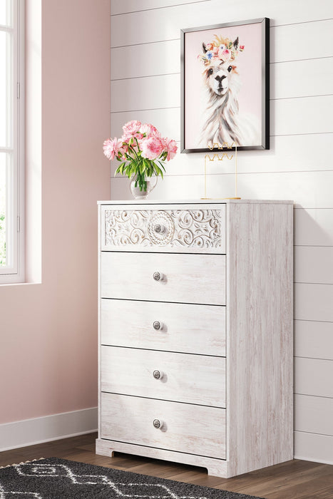 Paxberry Five Drawer Chest Huntsville Furniture Outlet