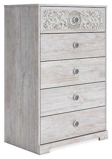 Paxberry Five Drawer Chest Huntsville Furniture Outlet