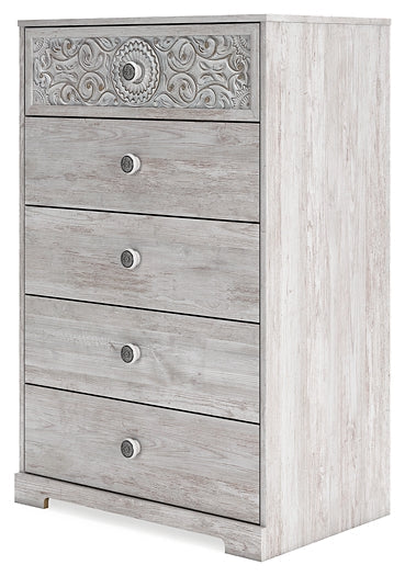 Paxberry Five Drawer Chest Huntsville Furniture Outlet