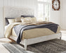 Paxberry King Panel Bed with Mirrored Dresser, Chest and 2 Nightstands Huntsville Furniture Outlet