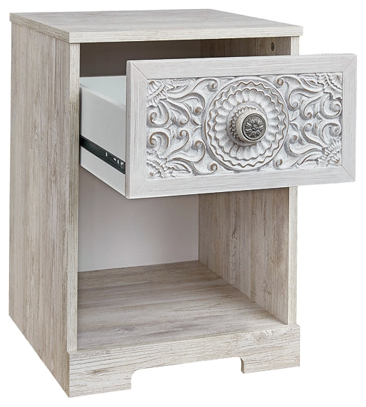 Paxberry One Drawer Night Stand Huntsville Furniture Outlet