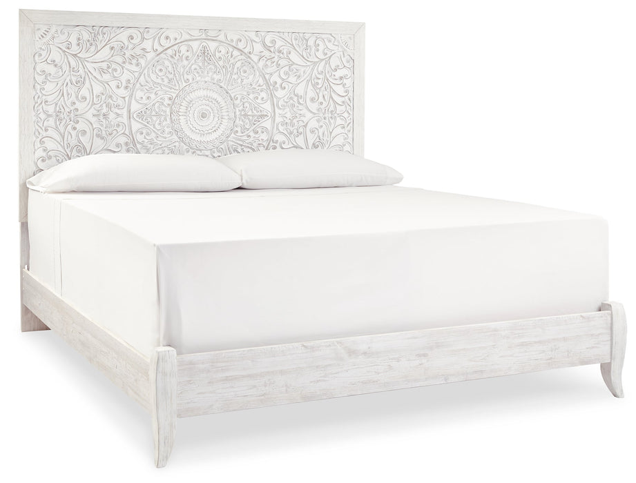 Paxberry Queen Panel Bed with Dresser Huntsville Furniture Outlet