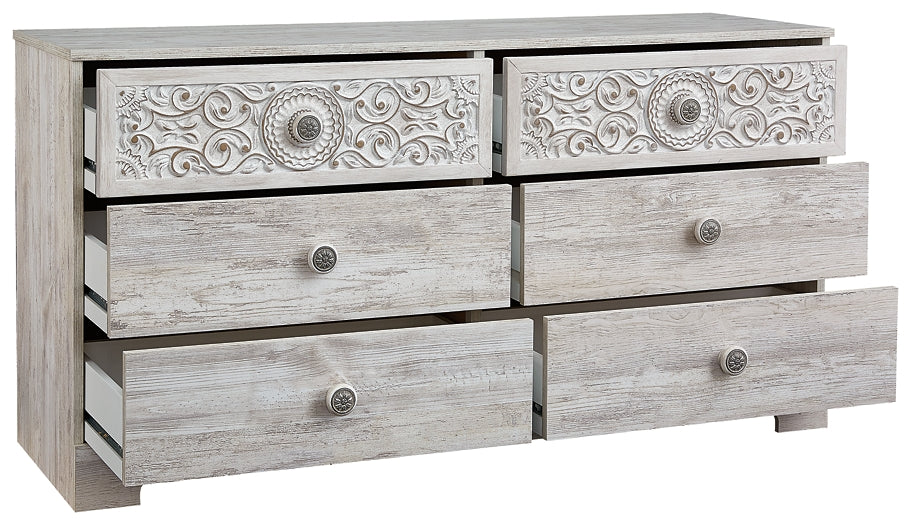 Paxberry Six Drawer Dresser Huntsville Furniture Outlet