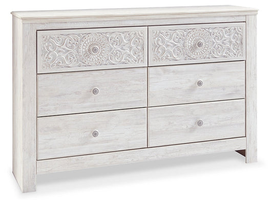 Paxberry Six Drawer Dresser Huntsville Furniture Outlet