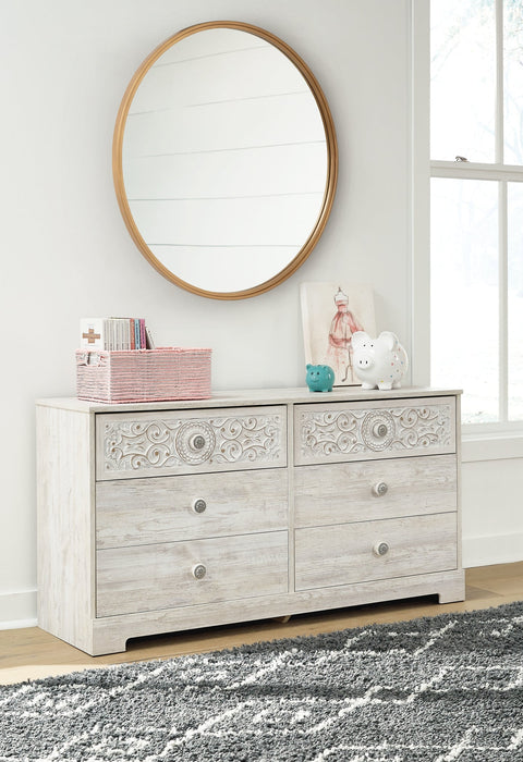 Paxberry Six Drawer Dresser Huntsville Furniture Outlet