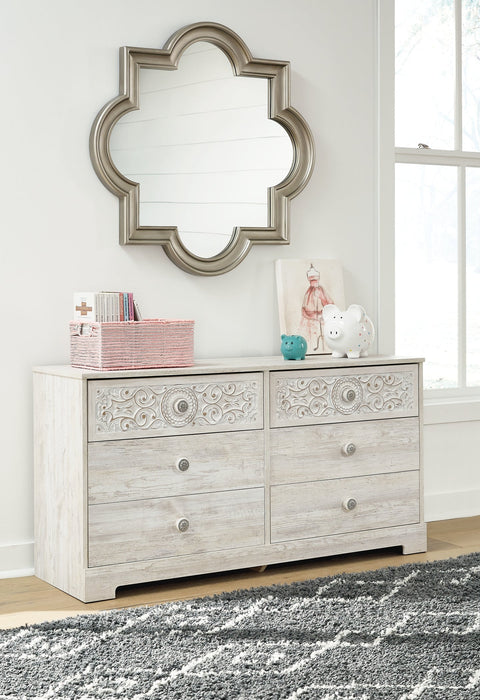 Paxberry Six Drawer Dresser Huntsville Furniture Outlet