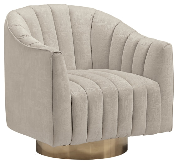 Penzlin Swivel Accent Chair Huntsville Furniture Outlet