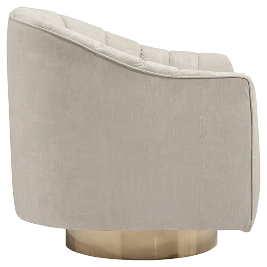 Penzlin Swivel Accent Chair Huntsville Furniture Outlet