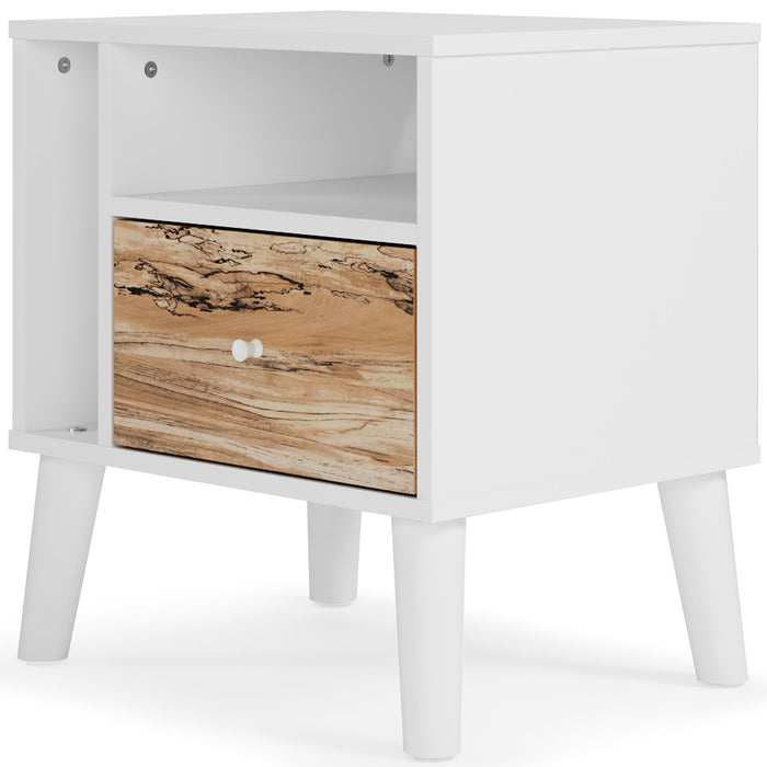 Piperton One Drawer Night Stand Huntsville Furniture Outlet