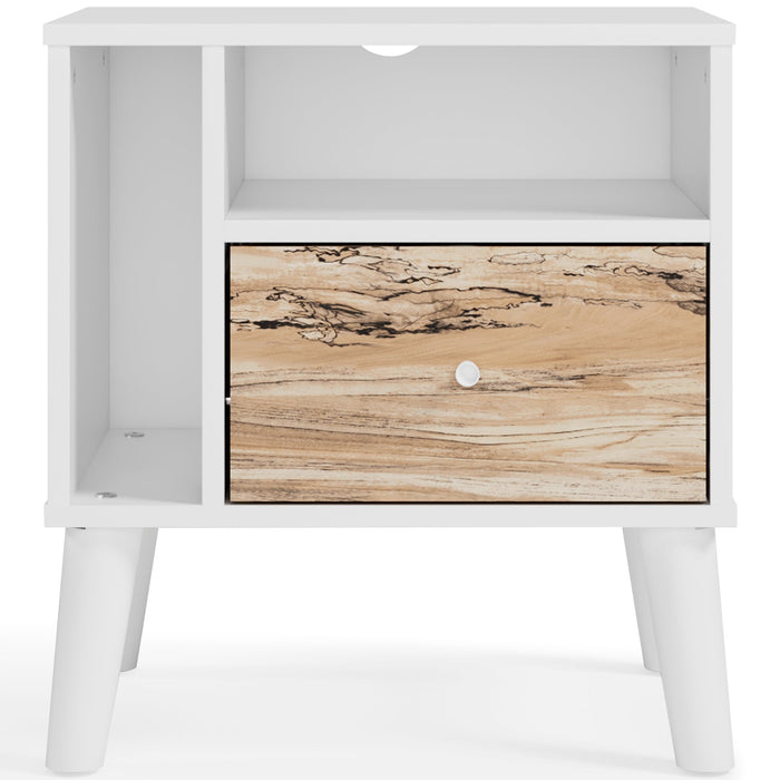 Piperton One Drawer Night Stand Huntsville Furniture Outlet