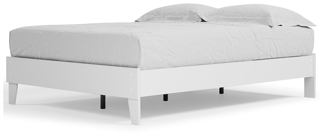 Piperton Queen Platform Bed Huntsville Furniture Outlet