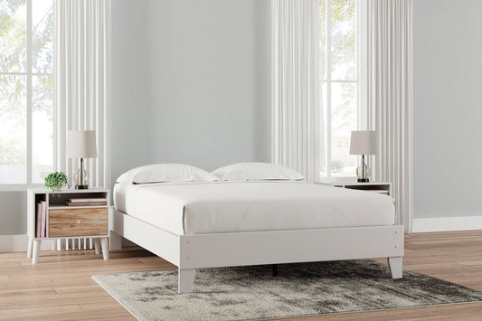 Piperton Queen Platform Bed Huntsville Furniture Outlet