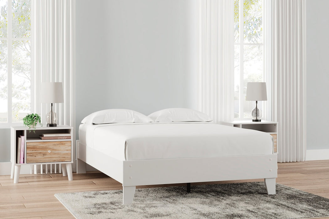 Piperton Queen Platform Bed Huntsville Furniture Outlet