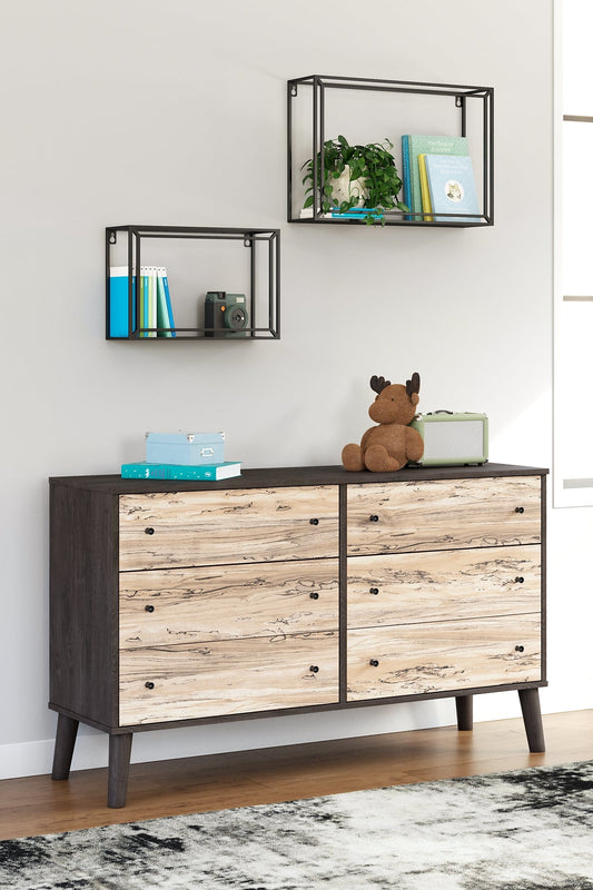 Piperton Six Drawer Dresser Huntsville Furniture Outlet