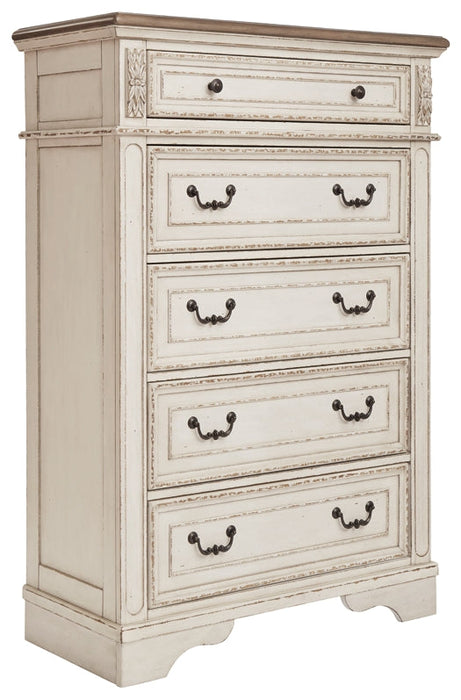 Realyn Five Drawer Chest Huntsville Furniture Outlet