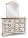 Realyn Full Panel Bed with Mirrored Dresser, Chest and Nightstand Huntsville Furniture Outlet