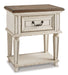 Realyn Full Panel Bed with Mirrored Dresser, Chest and Nightstand Huntsville Furniture Outlet