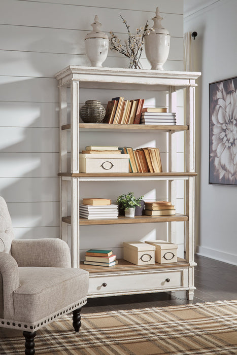 Realyn Home Office Desk and Storage Huntsville Furniture Outlet