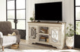 Realyn Large TV Stand Huntsville Furniture Outlet