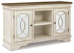 Realyn Large TV Stand Huntsville Furniture Outlet