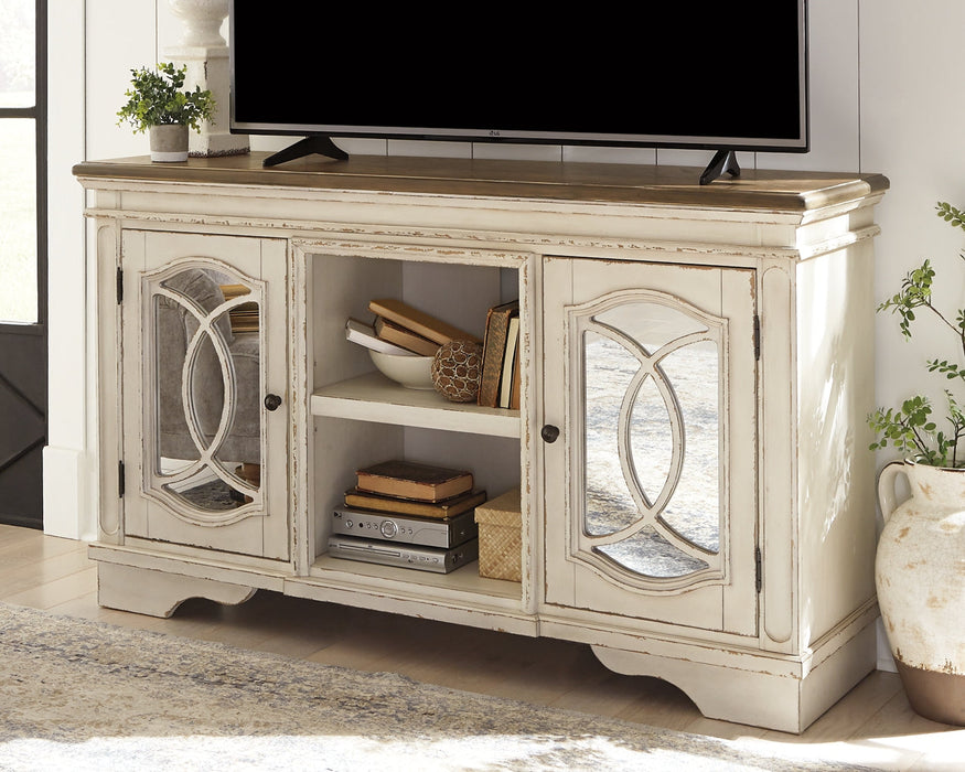 Realyn Large TV Stand Huntsville Furniture Outlet