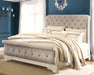 Realyn Queen Sleigh Bed with Mirrored Dresser Huntsville Furniture Outlet