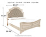 Realyn Queen Upholstered Panel Bed with Dresser Huntsville Furniture Outlet