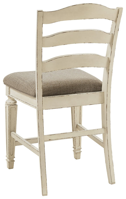 Realyn Upholstered Barstool (2/CN) Huntsville Furniture Outlet