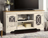 Realyn XL TV Stand w/Fireplace Option Huntsville Furniture Outlet