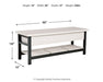 Rhyson Storage Bench Huntsville Furniture Outlet