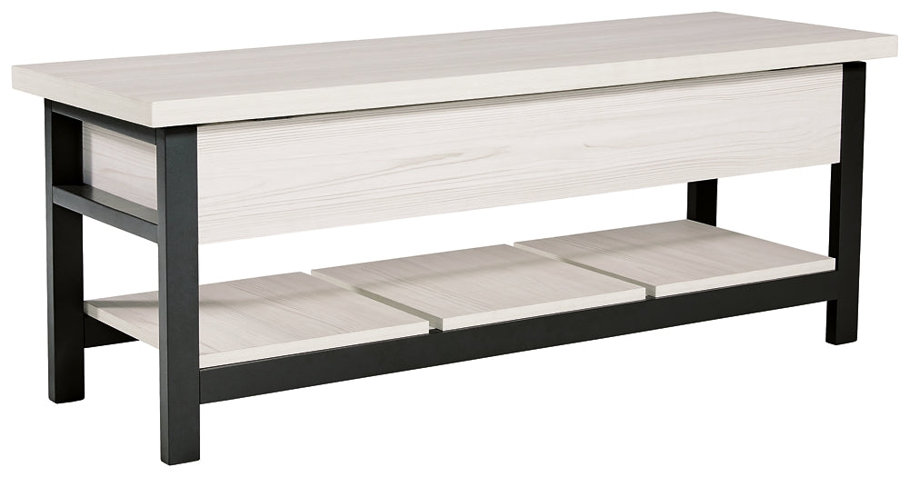 Rhyson Storage Bench Huntsville Furniture Outlet