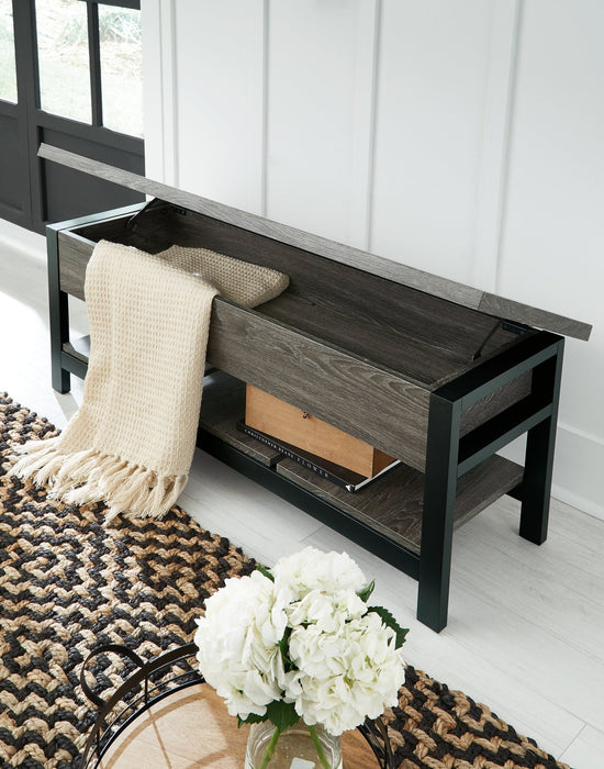 Rhyson Storage Bench Huntsville Furniture Outlet