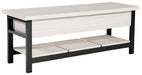 Rhyson Storage Bench Huntsville Furniture Outlet