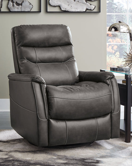 Riptyme Swivel Glider Recliner Huntsville Furniture Outlet