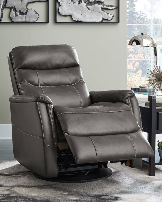 Riptyme Swivel Glider Recliner Huntsville Furniture Outlet