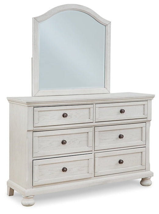 Robbinsdale Dresser and Mirror Huntsville Furniture Outlet