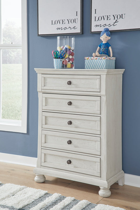 Robbinsdale Five Drawer Chest Huntsville Furniture Outlet