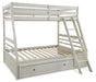 Robbinsdale Twin over Full Bunk Bed with Storage Huntsville Furniture Outlet